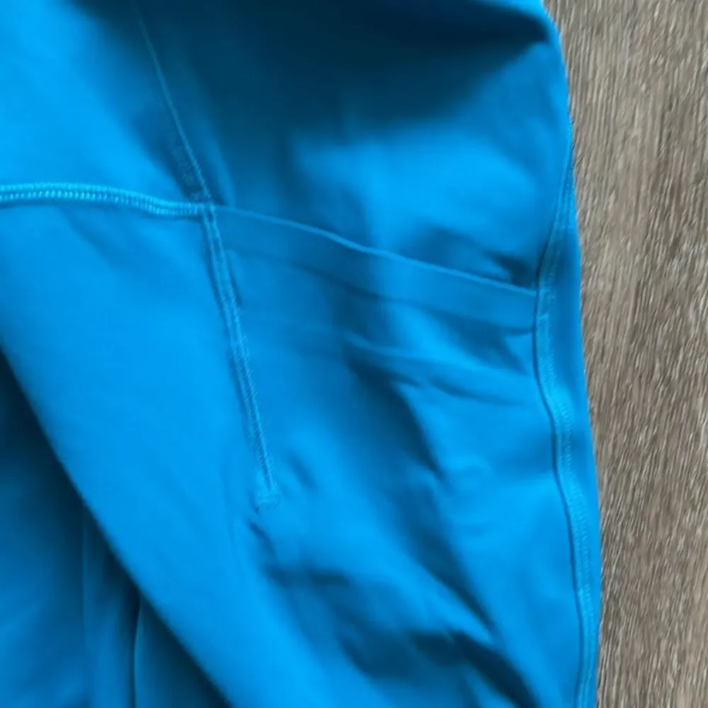 Lululemon Swift Speed High Rise Crop Leggings‎ Hawaiian Blue Size 4